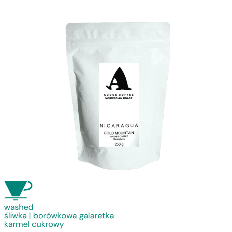 Audun Nikaragua Gold Mountain filter 250 g | CoffeeLove