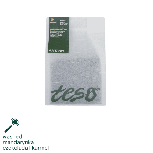 Teso Kolumbia Gaitania 250 g | CoffeeLove