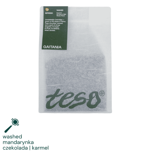 Teso Kolumbia Gaitania 1 kg | CoffeeLove