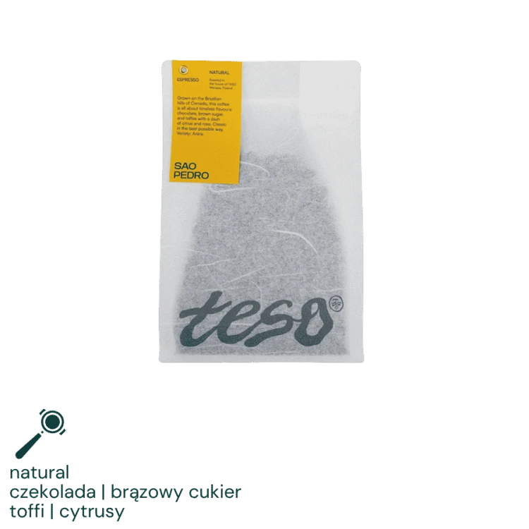 Teso Brazylia Sao Pedro 250 g | CoffeeLove