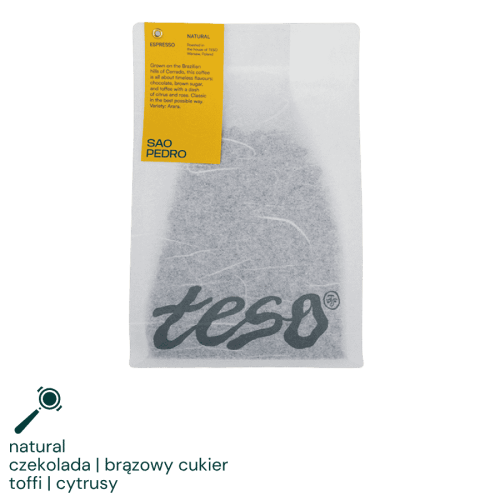 Teso Brazylia Sao Pedro 1 kg | CoffeeLove