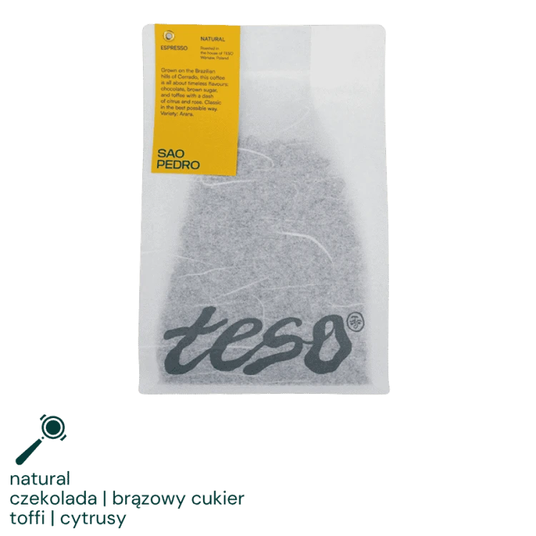 Teso Brazylia Sao Pedro 1 kg | CoffeeLove