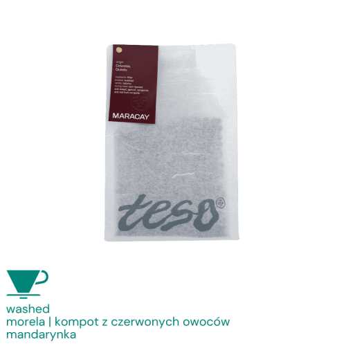 Teso Kolumbia Maracay filter 250 g | CoffeeLove