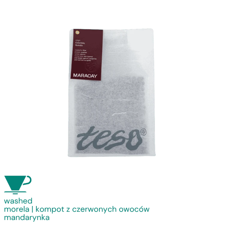 Teso Kolumbia Maracay filter 250 g | CoffeeLove