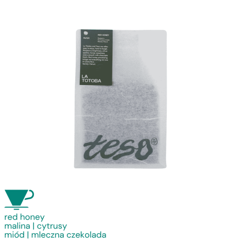 Teso Kostaryka La Totoba Red Honey filter 250 g | CoffeeLove