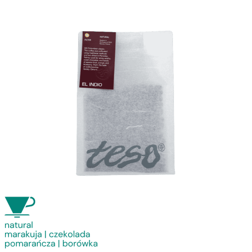 Teso Kolumbia El Indio filter 250 g | CoffeeLove