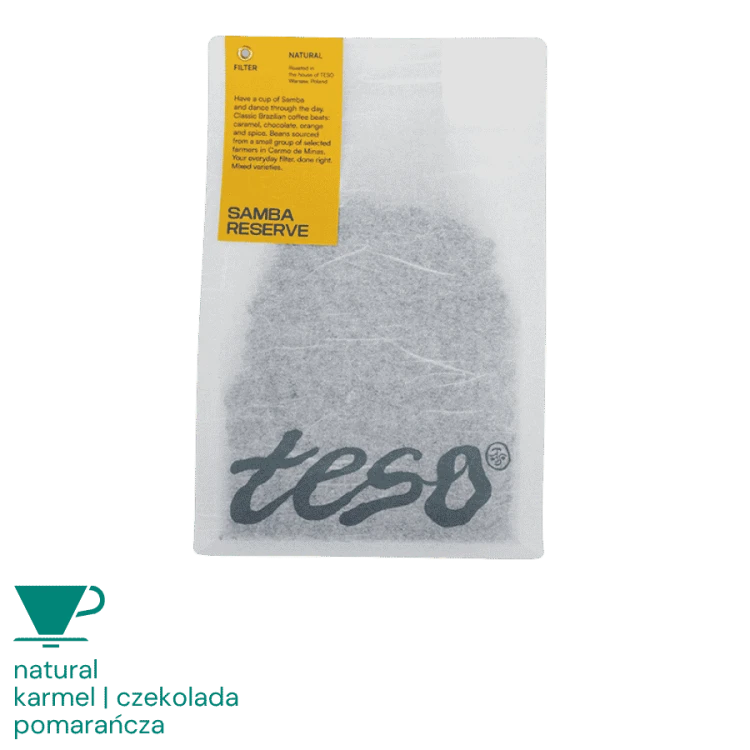 Teso Brazylia Samba Reserve 1 kg | CoffeeLove
