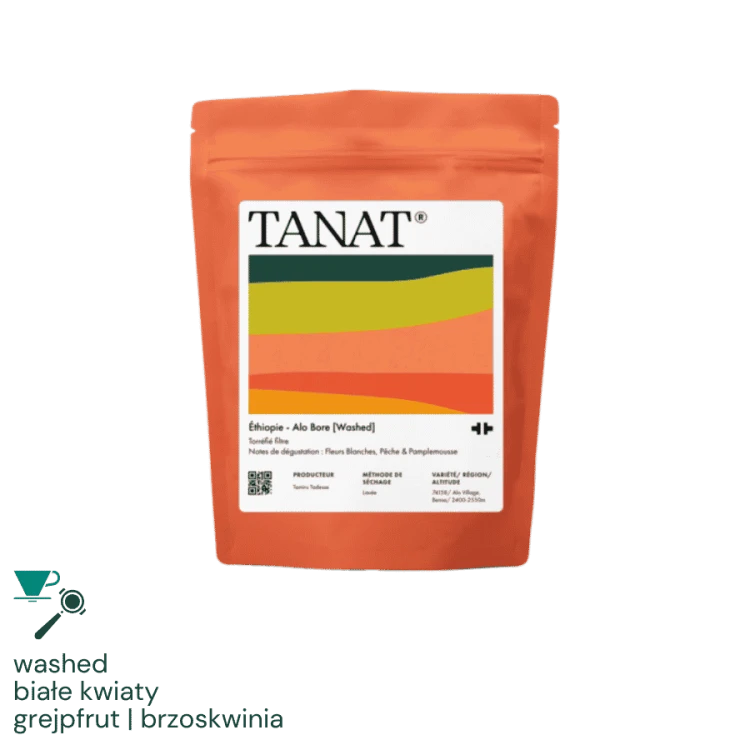 Tanat Coffee Etiopia Alo Bore [Washed] omniroast 200 g | CoffeeLove