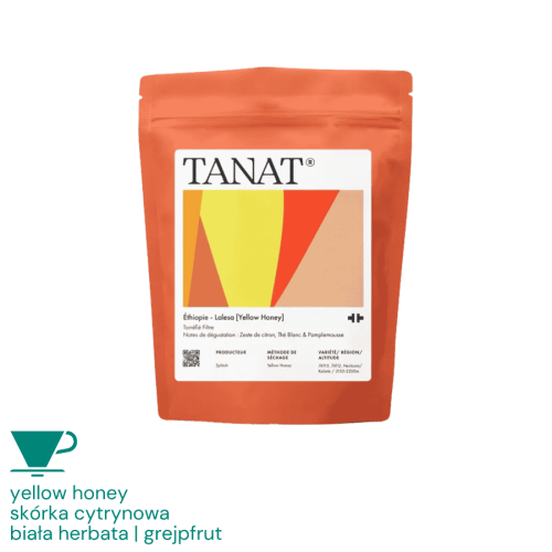 Tanat Coffee Etiopia Lalesa [Yellow Honey] filter 200 g | CoffeeLove