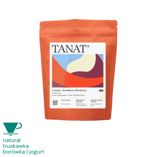 Tanat Coffee Kolumbia Monteblanco [Strawberry] filter 200 g | CoffeeLove