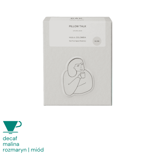 DAK Kolumbia Pillow Talk decaf 200 g | CoffeeLove