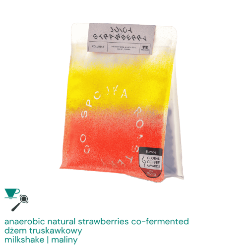 Spojka Kolumbia Juicy Strawberry omniroast 200 g | CoffeeLove