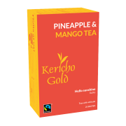 Kericho Gold Czarna herbata Pineapple &amp; Mango - 25 saszetek | CoffeeLove