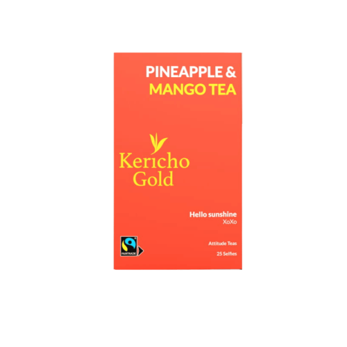 Kericho Gold Czarna herbata Pineapple &amp; Mango - 25 saszetek | CoffeeLove