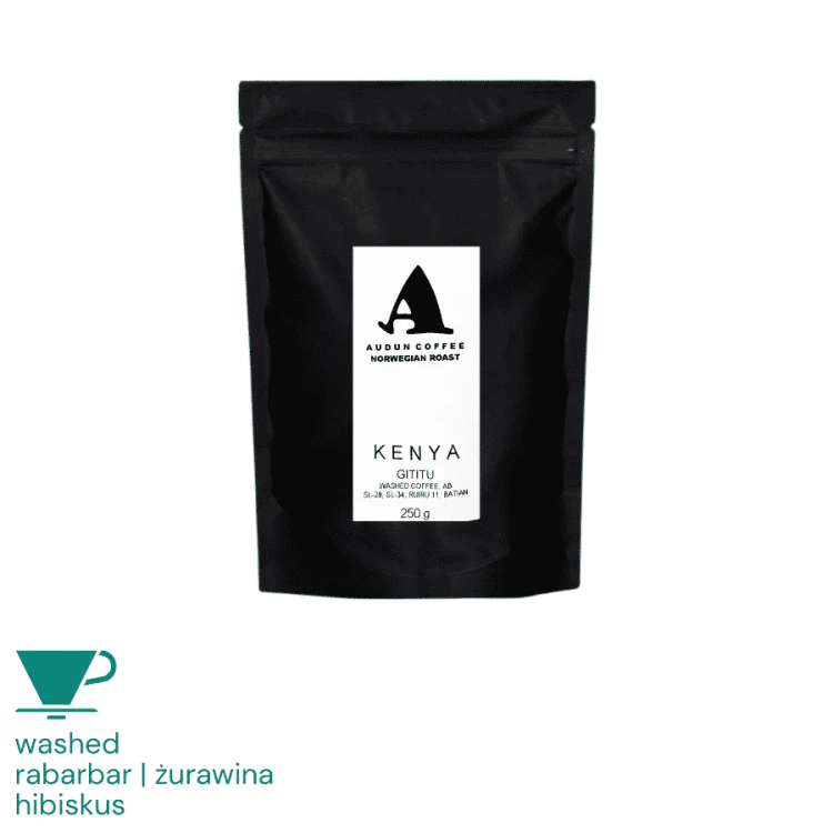 Audun Kenia Gititu filter 250 g | CoffeeLove