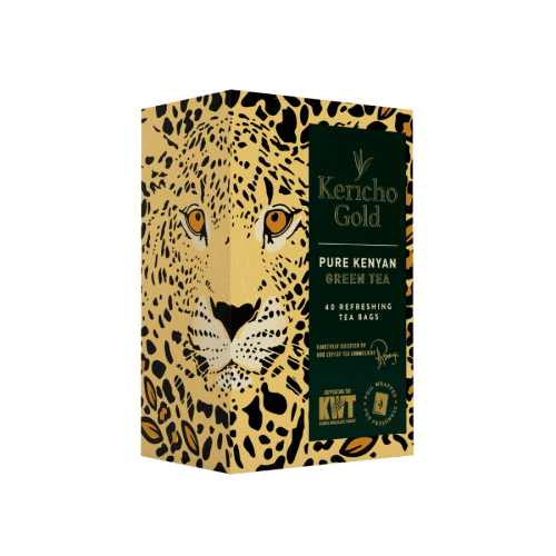 Kericho Gold Pure Tea Zielona herbata Kenia 40 torebek | CoffeeLove
