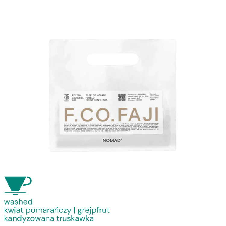 Nomad Coffee Kolumbia Aji filter 250 g | CoffeeLove