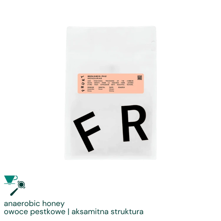 Frukt Honduras Benjamin Paz Pacas omniroast 250 g | CoffeeLove