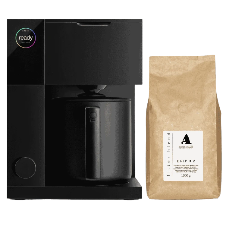 Zestaw Fellow Aiden czarny plus Audun Drip No 2 | CoffeeLove
