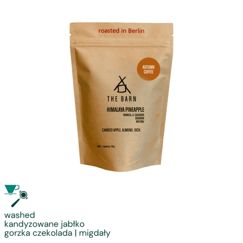The Barn Autumn Coffee Salwador Himalaya Pineapple omniroast 250 g | CoffeeLove