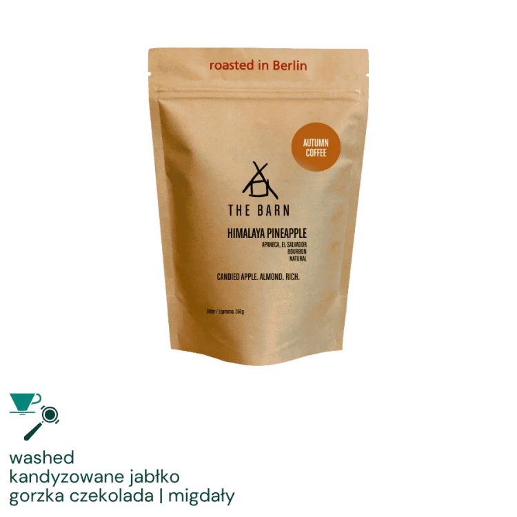 The Barn Autumn Coffee Salwador Himalaya Pineapple omniroast 250 g | CoffeeLove