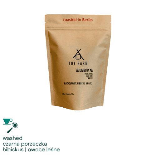 The Barn Kenia Gatomboya AA omniroast 200 g | CoffeeLove