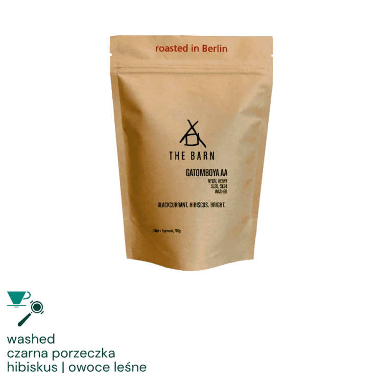 The Barn Kenia Gatomboya AA omniroast 200 g | CoffeeLove