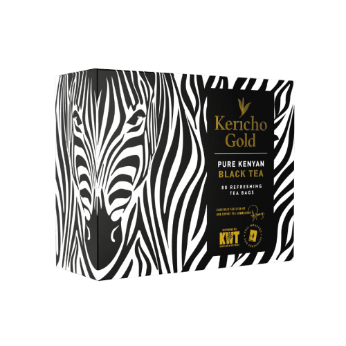 Kericho Gold Classic Kenia Herbata czarna - 80 okrągłych torebek | CoffeeLove
