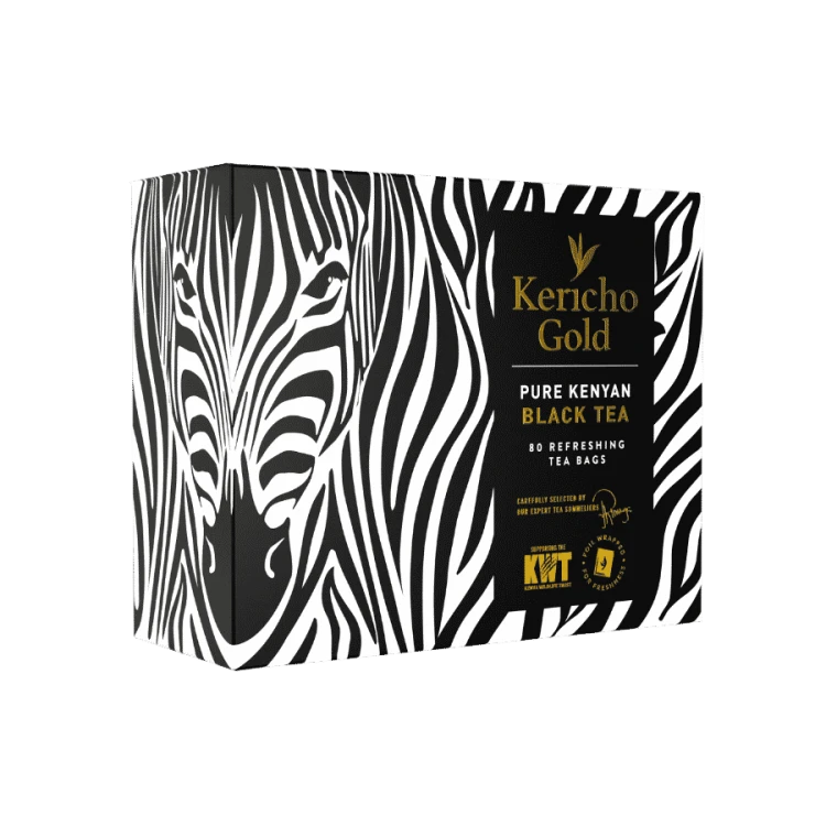 Kericho Gold Classic Kenia Herbata czarna - 80 okrągłych torebek | CoffeeLove