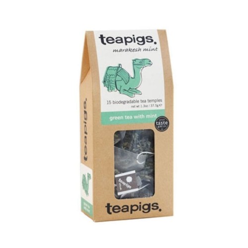 green tea with mint 15 piramidek | CoffeeLove
