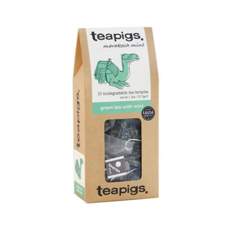 green tea with mint 15 piramidek | CoffeeLove
