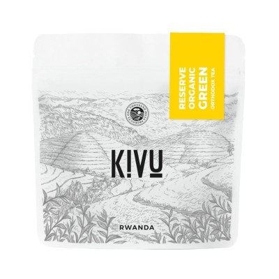 Kivu Reserve Organic Green Orthodox Tea herbata zielona sypana 100g