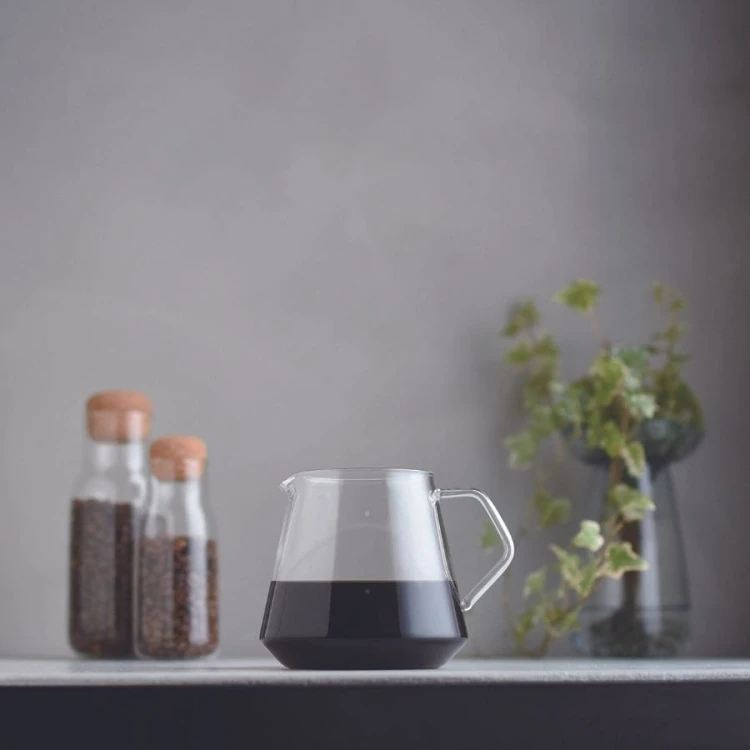 Kinto Slow Coffee Style Speciality Set z drewnianą stacją | CoffeeLove