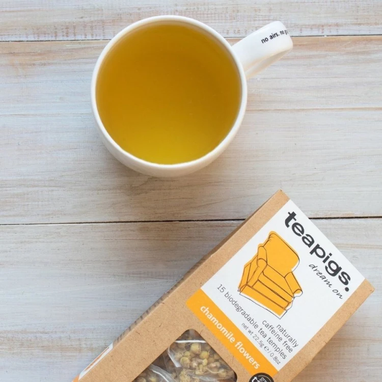 teapigs chamomile flowers 15 piramidek | CoffeeLove