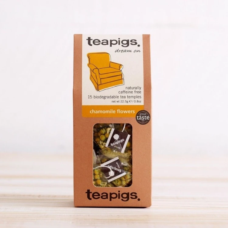teapigs chamomile flowers 15 piramidek | CoffeeLove