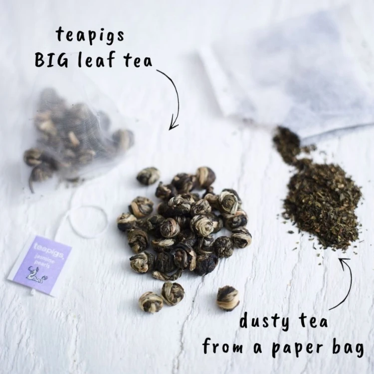 teapigs jasmine pearls 15 piramidek | CoffeeLove