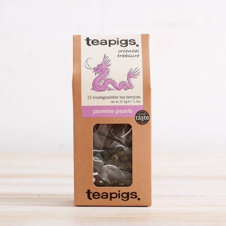 teapigs jasmine pearls 15 piramidek | CoffeeLove