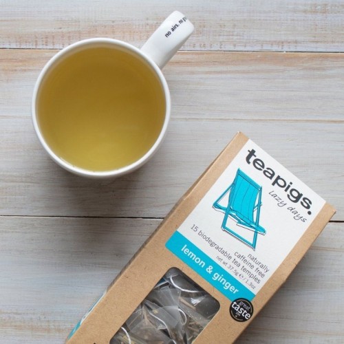 teapigs lemon & ginger 15 piramidek | CoffeeLove
