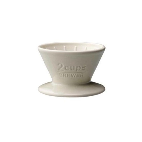 Kinto Slow Coffee Style Dripper ceramiczny biały SCS 2 Cup