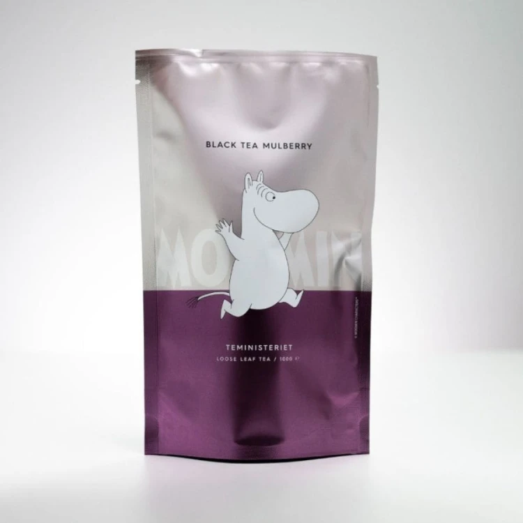 Moomin Black Tea Mulberry Refill 100g | CoffeeLove