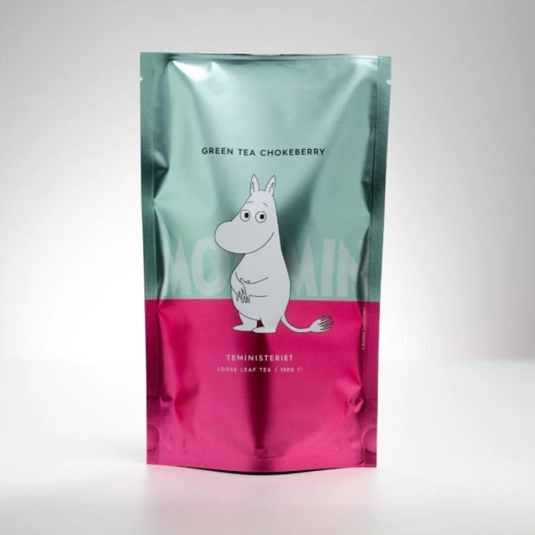 Moomin Green Tea Chokeberry Refill 100g | CoffeeLove