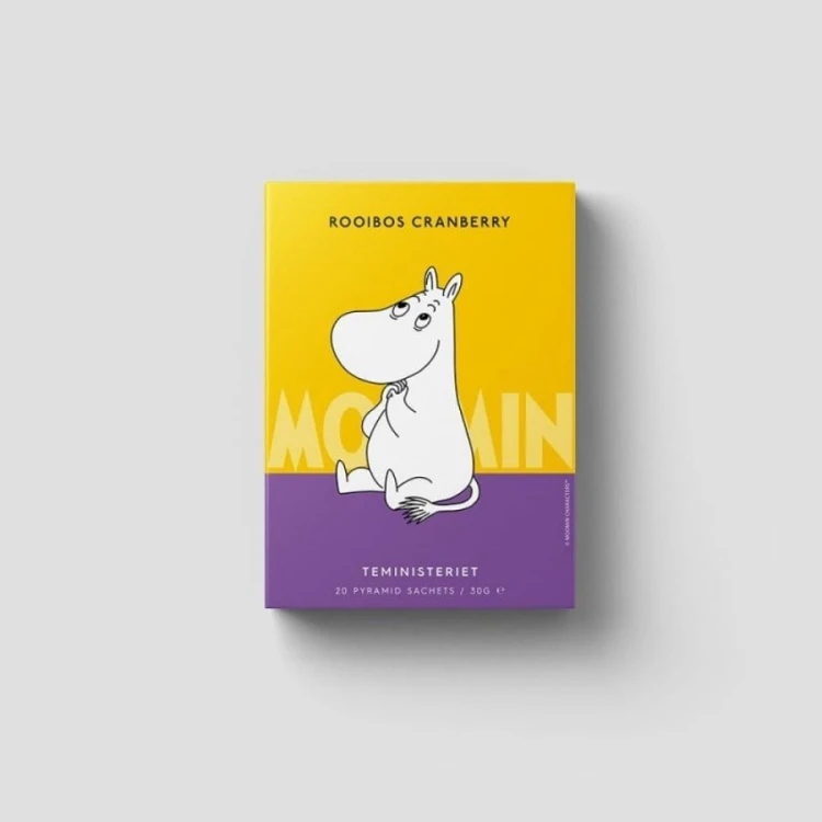 Moomin Rooibos Cranberry piramidki | CoffeeLove