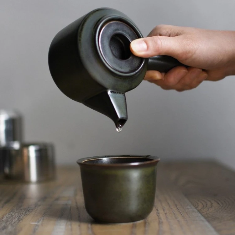 Kinto LT kyusu teapot 300ml | CoffeeLove
