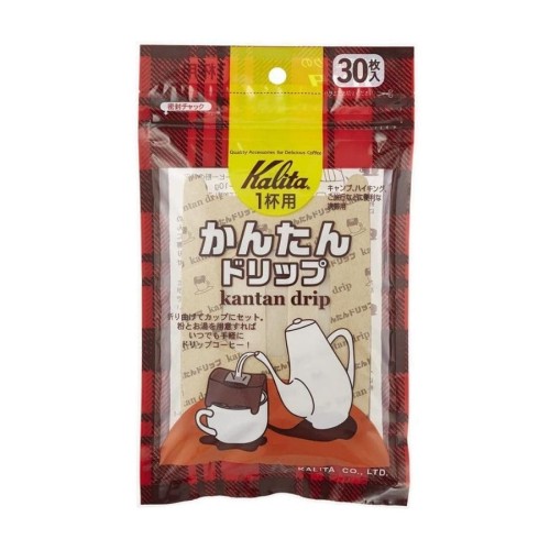 Kalita Kantan jednorazowe drippery z papieru 30 sztuk