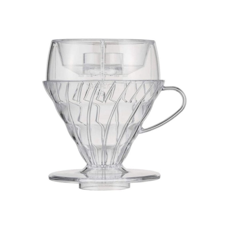 Hario V60 Drip-Assist Set zestaw dripper V60-02 z nakładką i filtrami | CoffeeLove