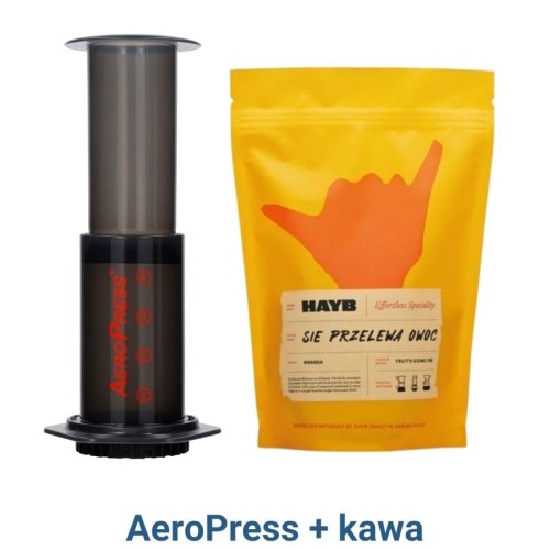 AeroPress + HAYB Się Przelewa Owoc filtr 250g