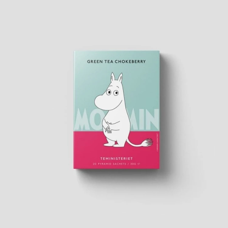Moomin Green Tea Chokeberry piramidki | CoffeeLove