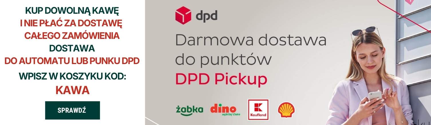 Darmowa dostawa w CoffeeLove - kup takie kawy nie płać za dostawę całego zamówienia CoffeeLove