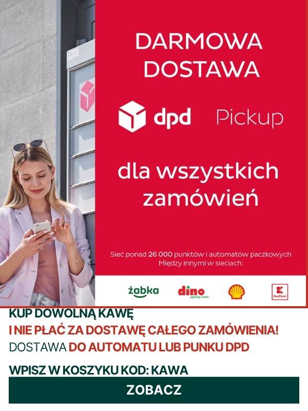 Darmowa dostawa w CoffeeLove - kup takie kawy nie płać za dostawę całego zamówienia CoffeeLove
