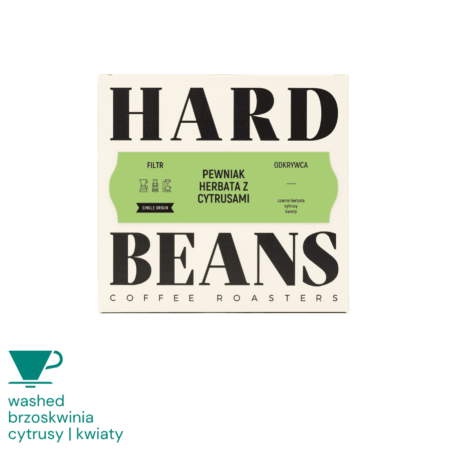 Hard Beans Blend Pewniak herbata z cytrusami 250 g | CoffeeLove